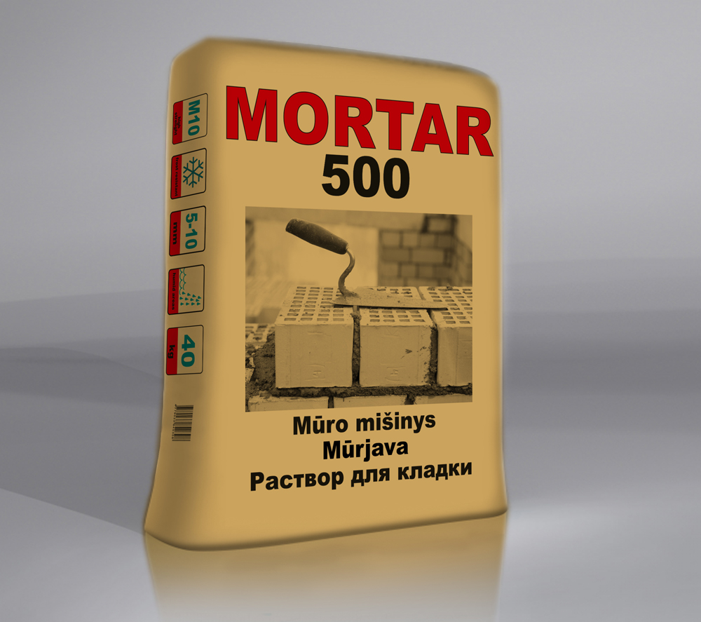 MORTAR500 Mūrēšanas maisījums