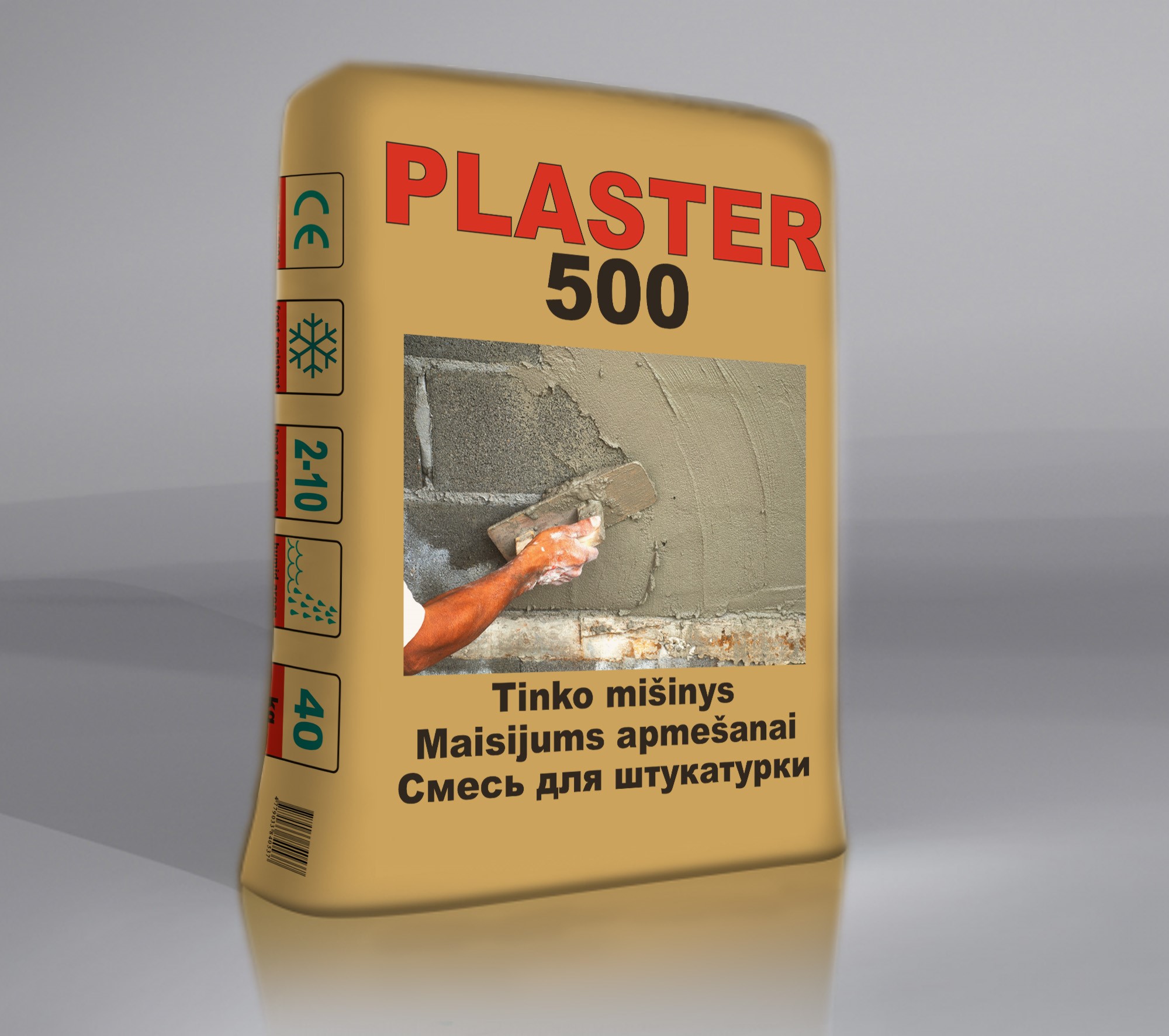PLASTER500 Storasluoksnis tinko mišinys