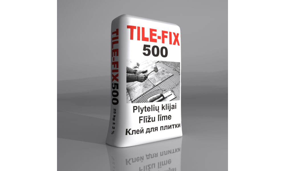 TILE FIX500 Plytelių klijai